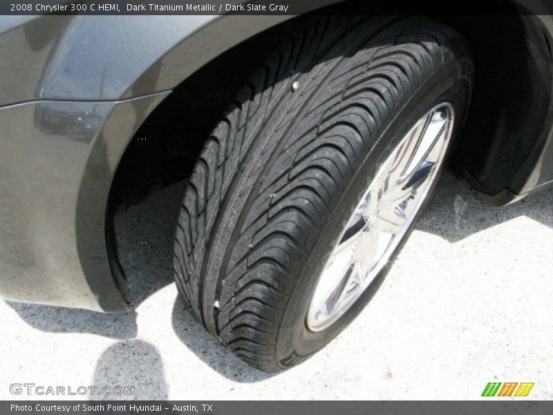 Dark Titanium Metallic / Dark Slate Gray 2008 Chrysler 300 C HEMI
