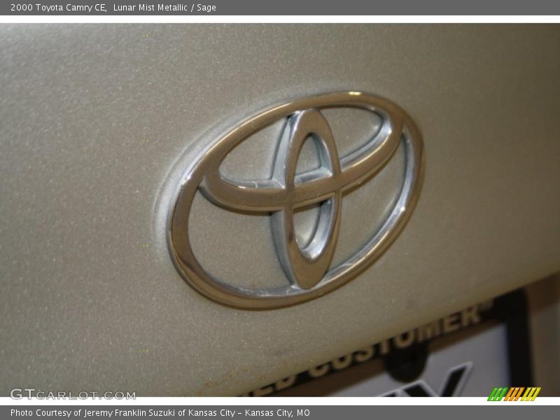 Lunar Mist Metallic / Sage 2000 Toyota Camry CE