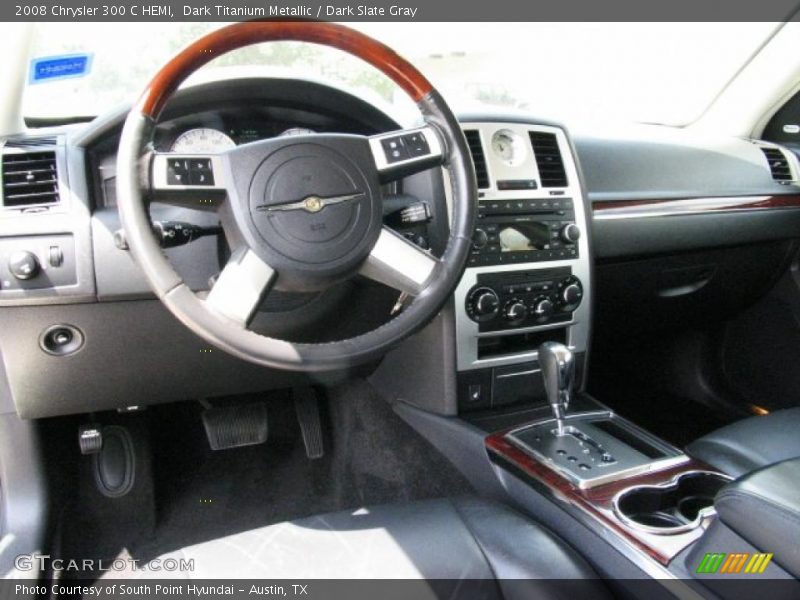 Dark Titanium Metallic / Dark Slate Gray 2008 Chrysler 300 C HEMI