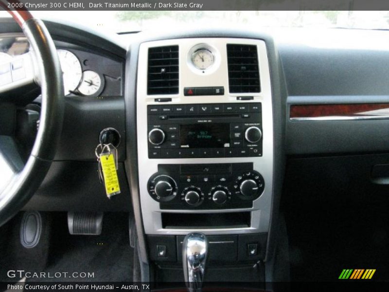 Dark Titanium Metallic / Dark Slate Gray 2008 Chrysler 300 C HEMI
