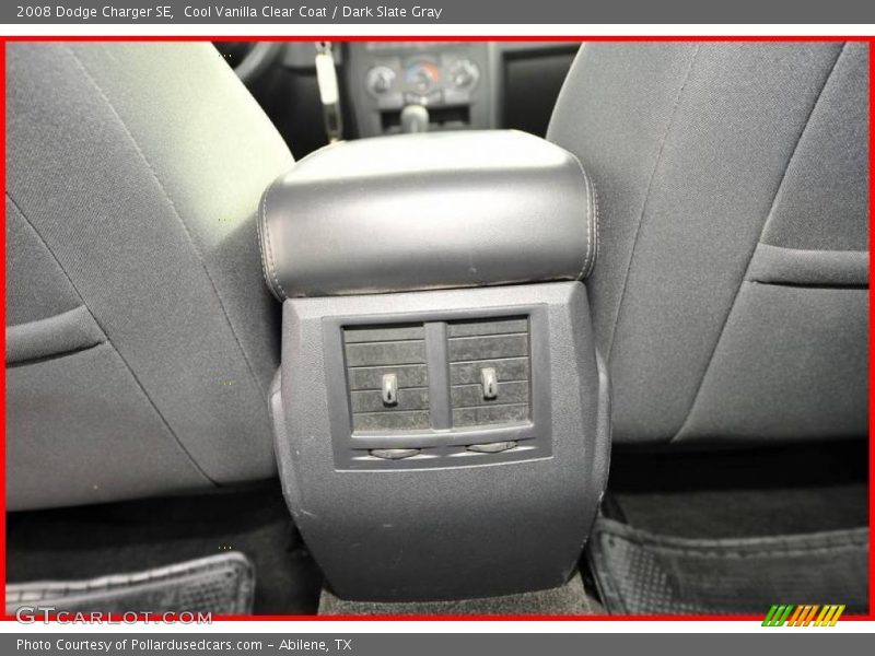 Cool Vanilla Clear Coat / Dark Slate Gray 2008 Dodge Charger SE