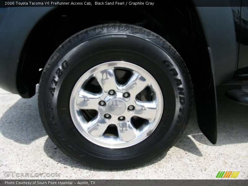 Black Sand Pearl / Graphite Gray 2006 Toyota Tacoma V6 PreRunner Access Cab