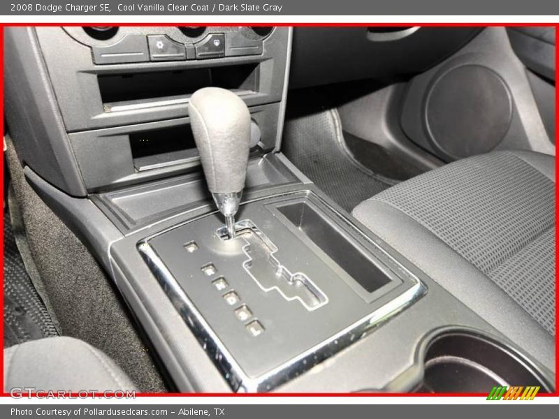 Cool Vanilla Clear Coat / Dark Slate Gray 2008 Dodge Charger SE