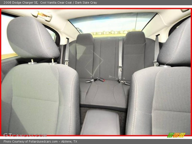 Cool Vanilla Clear Coat / Dark Slate Gray 2008 Dodge Charger SE