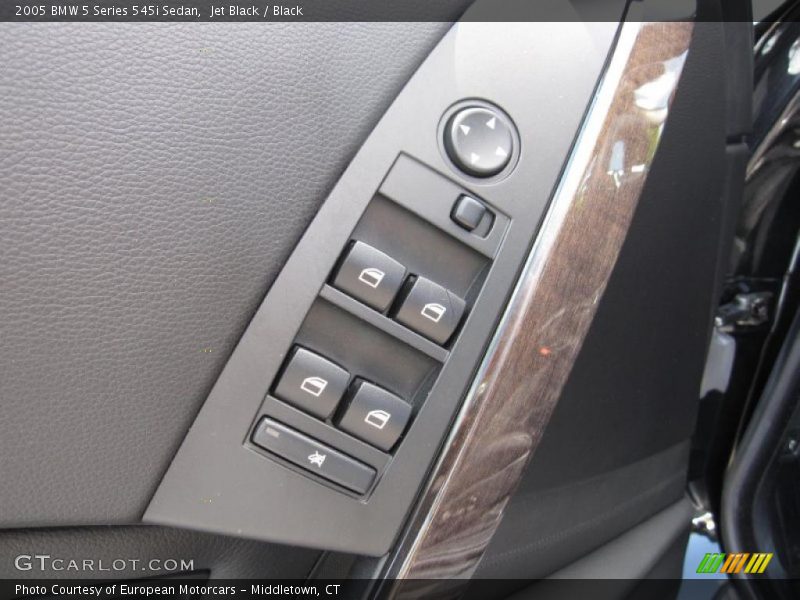 Jet Black / Black 2005 BMW 5 Series 545i Sedan