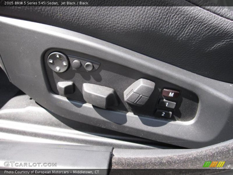 Jet Black / Black 2005 BMW 5 Series 545i Sedan