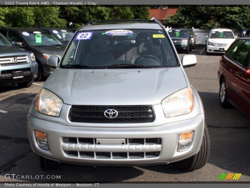 Titanium Metallic / Gray 2002 Toyota RAV4 4WD