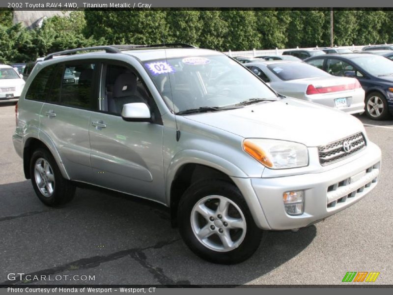 Titanium Metallic / Gray 2002 Toyota RAV4 4WD