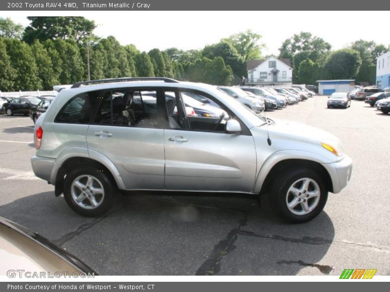 Titanium Metallic / Gray 2002 Toyota RAV4 4WD
