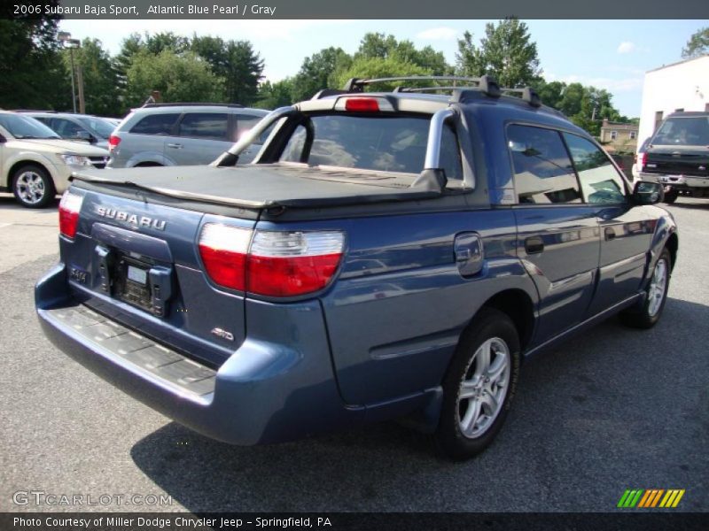 Atlantic Blue Pearl / Gray 2006 Subaru Baja Sport