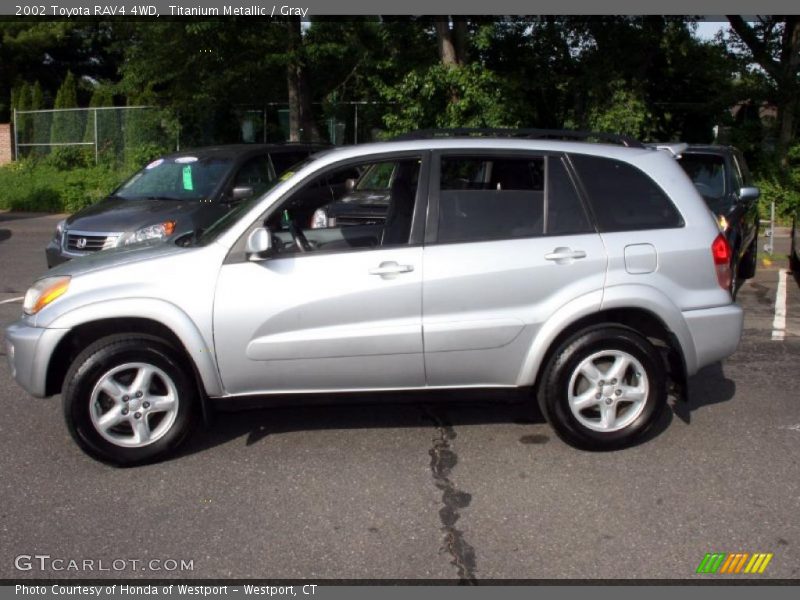 Titanium Metallic / Gray 2002 Toyota RAV4 4WD