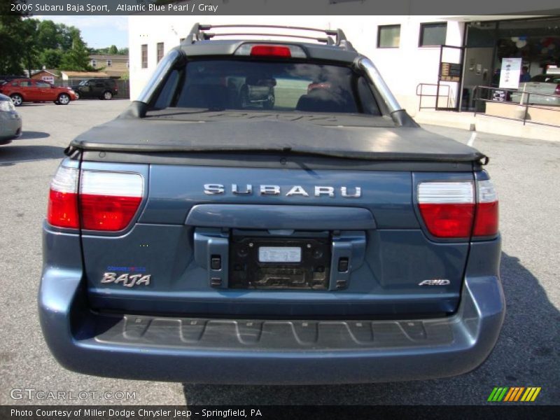 Atlantic Blue Pearl / Gray 2006 Subaru Baja Sport