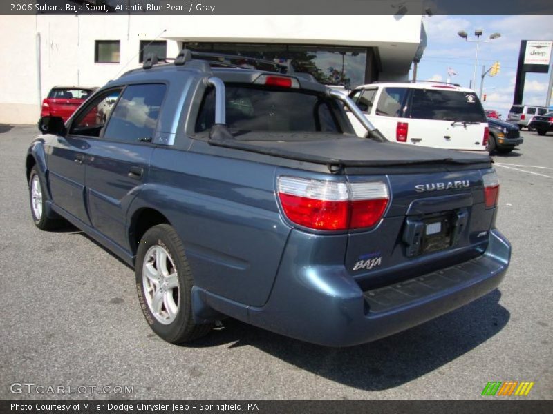 Atlantic Blue Pearl / Gray 2006 Subaru Baja Sport