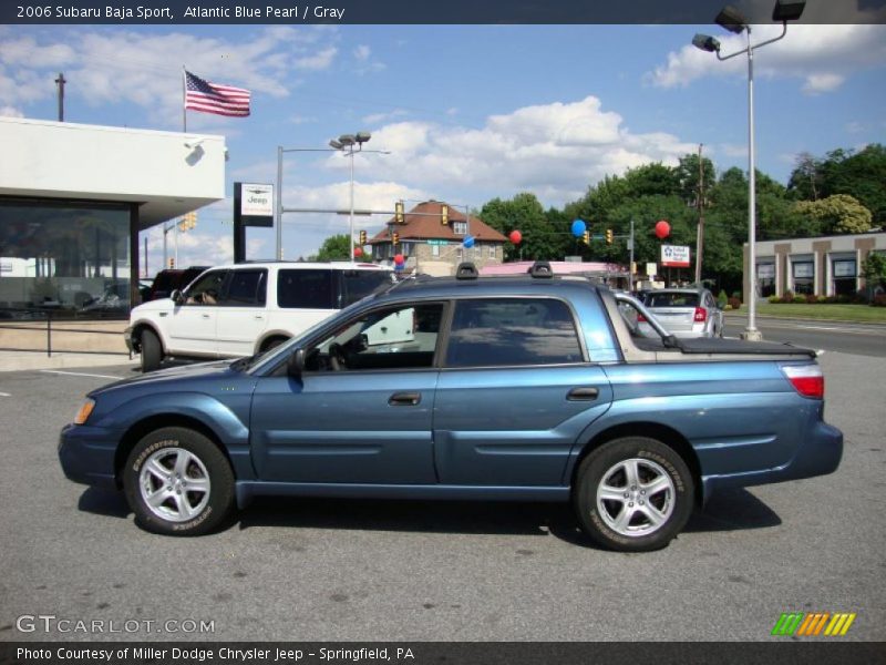 Atlantic Blue Pearl / Gray 2006 Subaru Baja Sport
