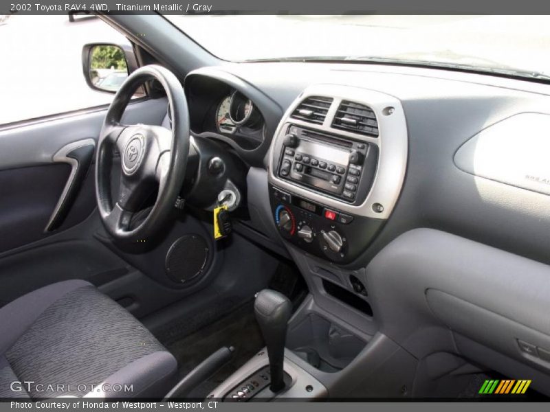 Titanium Metallic / Gray 2002 Toyota RAV4 4WD