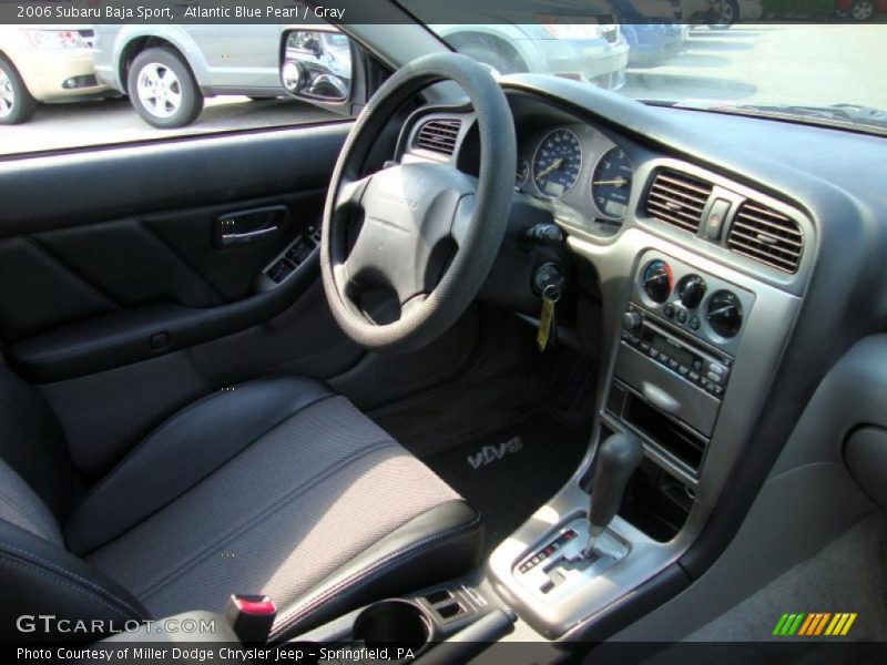 Atlantic Blue Pearl / Gray 2006 Subaru Baja Sport