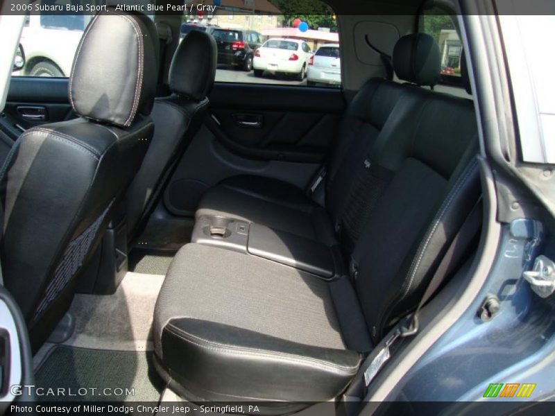 Atlantic Blue Pearl / Gray 2006 Subaru Baja Sport