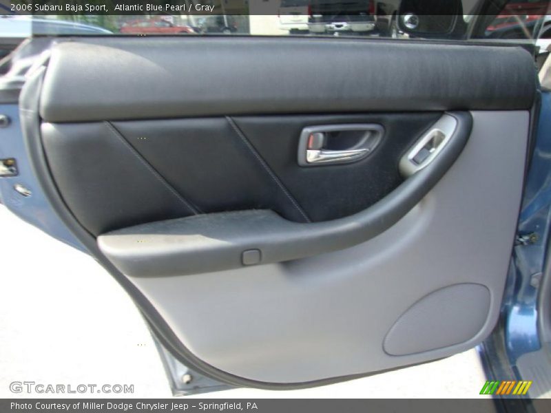 Atlantic Blue Pearl / Gray 2006 Subaru Baja Sport