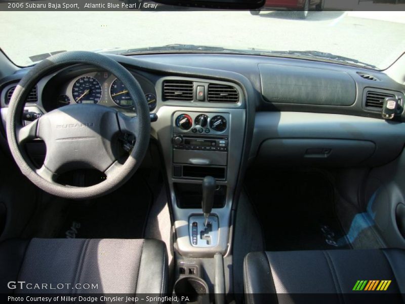 Atlantic Blue Pearl / Gray 2006 Subaru Baja Sport