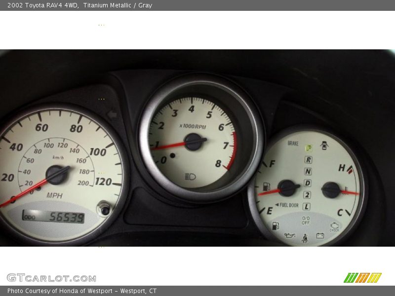 Titanium Metallic / Gray 2002 Toyota RAV4 4WD