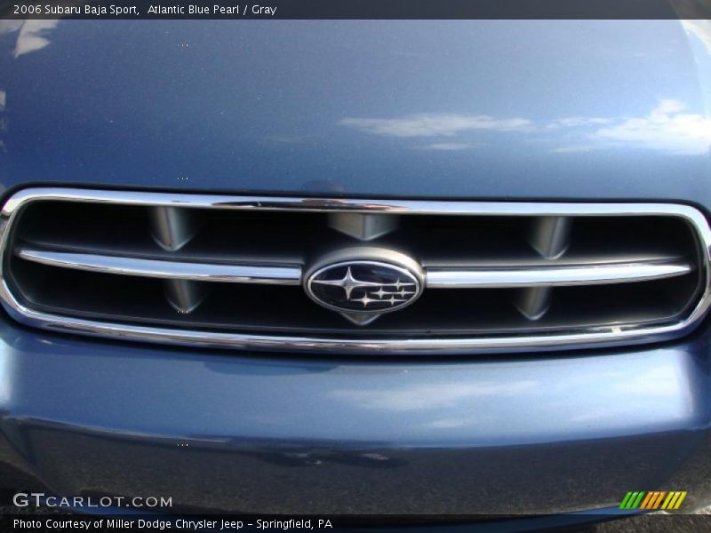 Atlantic Blue Pearl / Gray 2006 Subaru Baja Sport