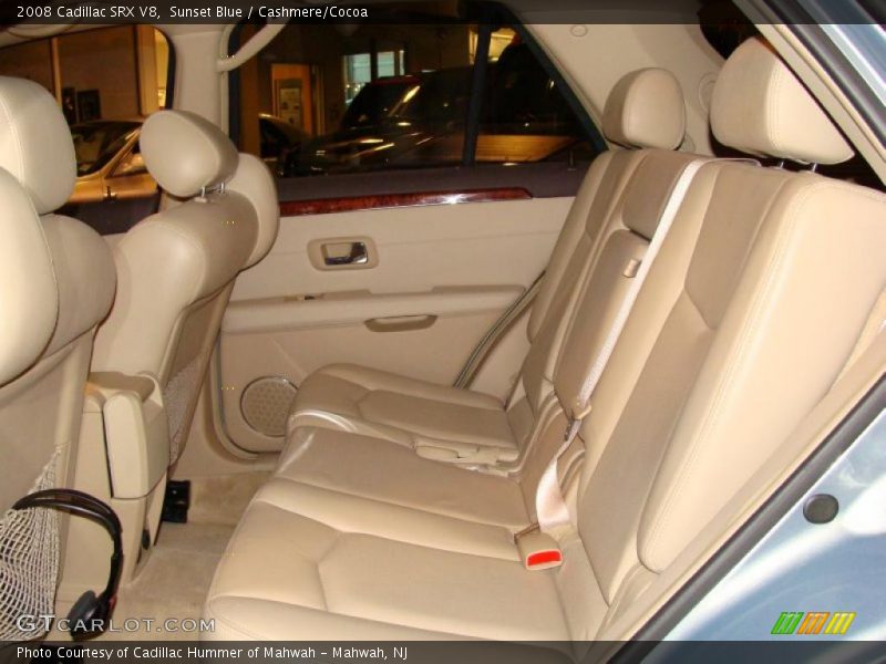 Sunset Blue / Cashmere/Cocoa 2008 Cadillac SRX V8