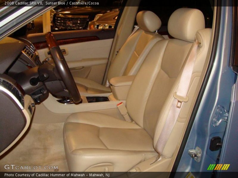 Sunset Blue / Cashmere/Cocoa 2008 Cadillac SRX V8