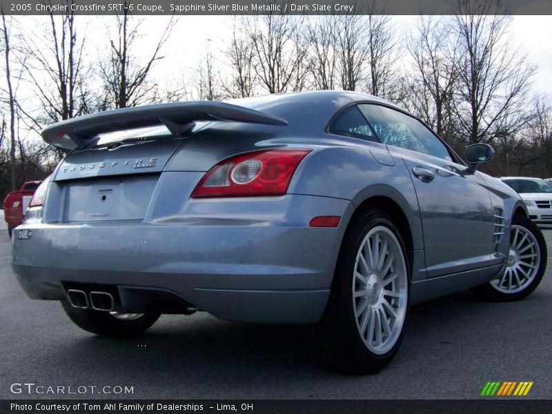 Sapphire Silver Blue Metallic / Dark Slate Grey 2005 Chrysler Crossfire SRT-6 Coupe