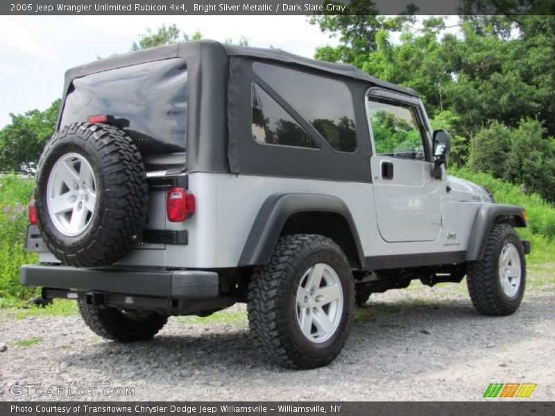 Bright Silver Metallic / Dark Slate Gray 2006 Jeep Wrangler Unlimited Rubicon 4x4