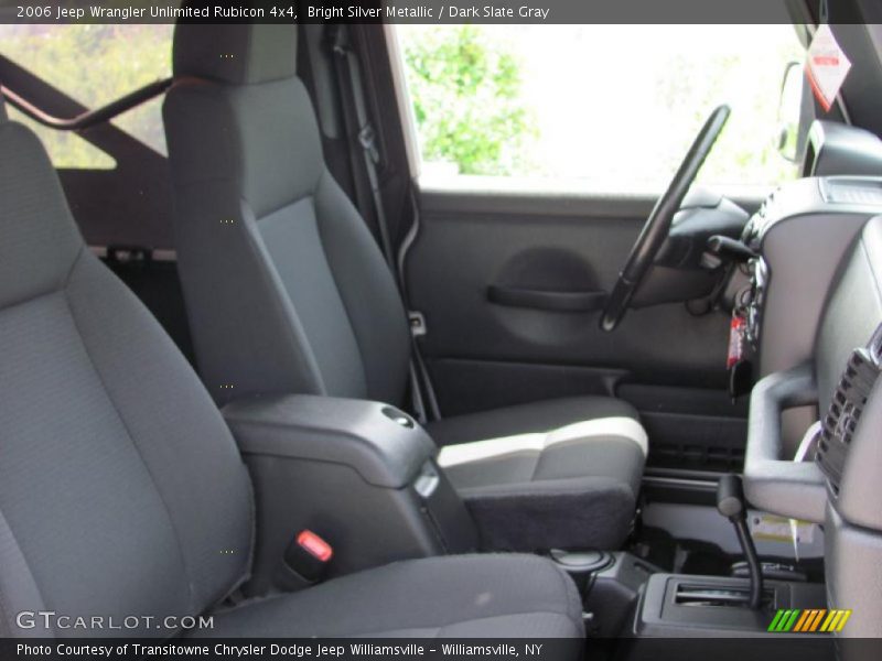 Bright Silver Metallic / Dark Slate Gray 2006 Jeep Wrangler Unlimited Rubicon 4x4