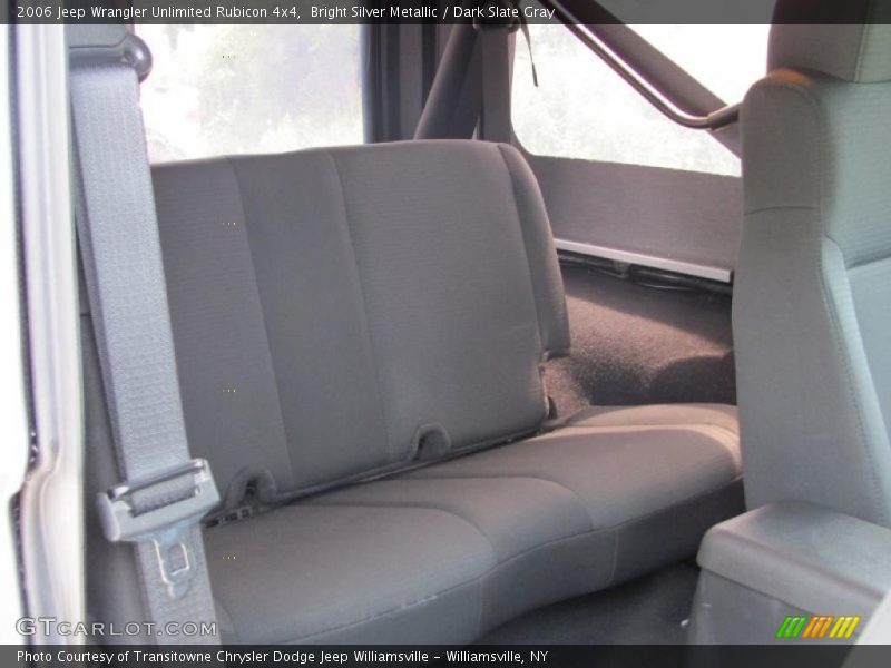 Bright Silver Metallic / Dark Slate Gray 2006 Jeep Wrangler Unlimited Rubicon 4x4