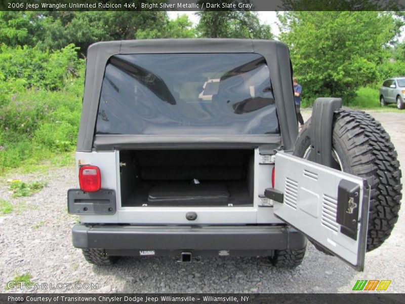 Bright Silver Metallic / Dark Slate Gray 2006 Jeep Wrangler Unlimited Rubicon 4x4