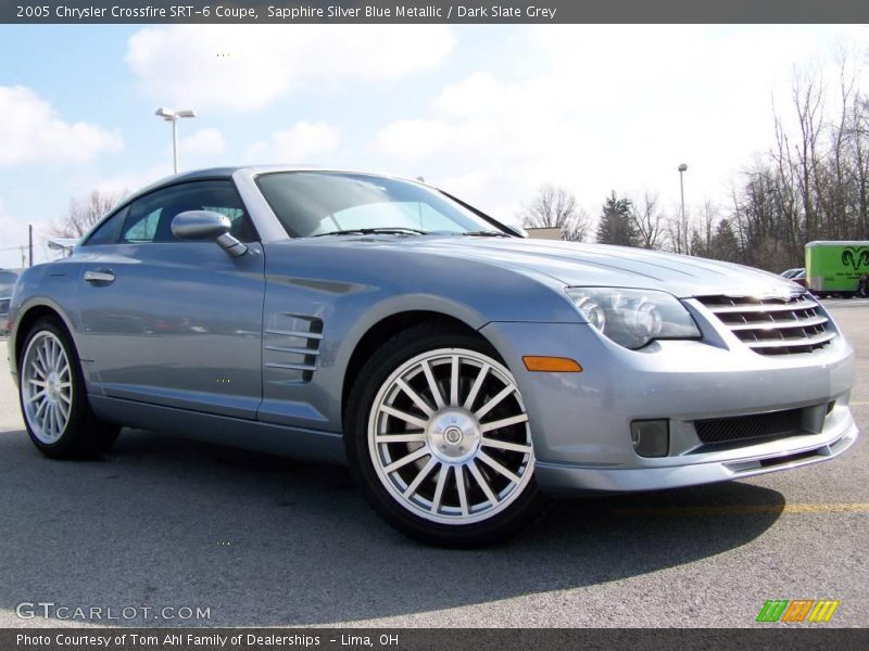 Sapphire Silver Blue Metallic / Dark Slate Grey 2005 Chrysler Crossfire SRT-6 Coupe