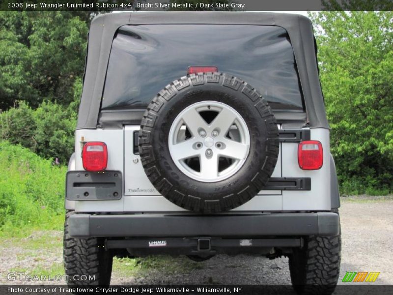 Bright Silver Metallic / Dark Slate Gray 2006 Jeep Wrangler Unlimited Rubicon 4x4