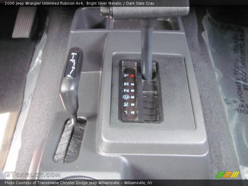 Bright Silver Metallic / Dark Slate Gray 2006 Jeep Wrangler Unlimited Rubicon 4x4