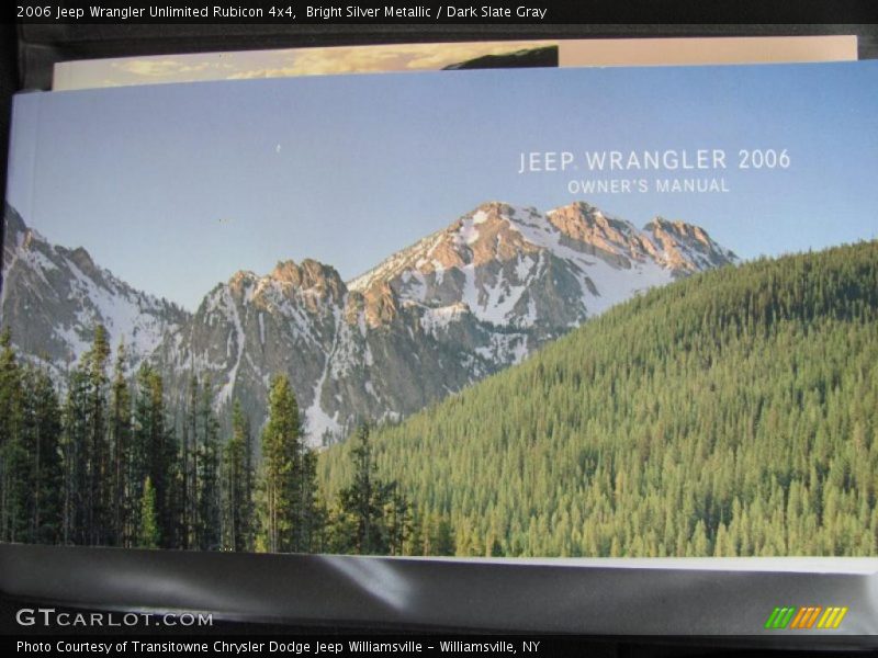 Bright Silver Metallic / Dark Slate Gray 2006 Jeep Wrangler Unlimited Rubicon 4x4
