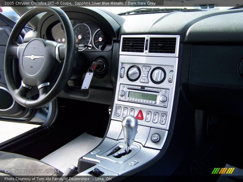 Sapphire Silver Blue Metallic / Dark Slate Grey 2005 Chrysler Crossfire SRT-6 Coupe