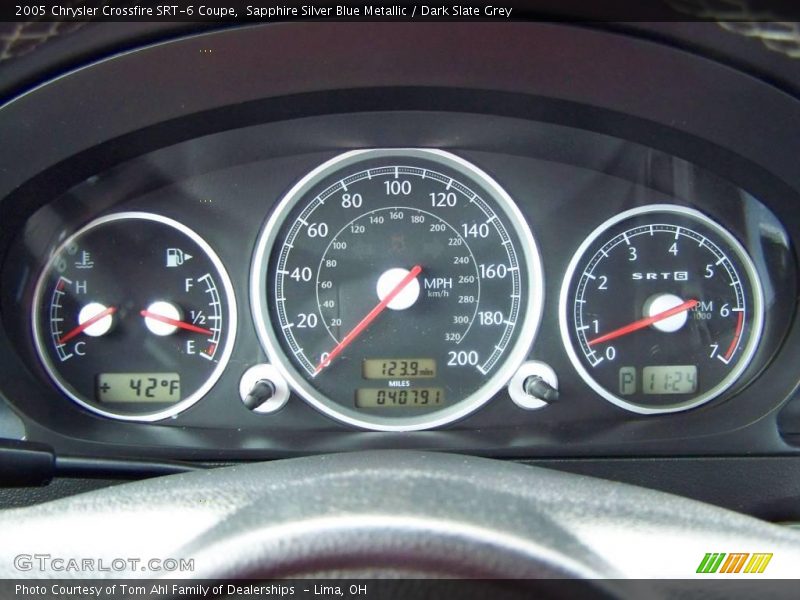  2005 Crossfire SRT-6 Coupe SRT-6 Coupe Gauges