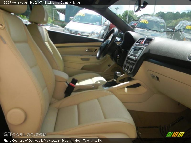 Black Uni / Cornsilk Beige 2007 Volkswagen Eos 2.0T