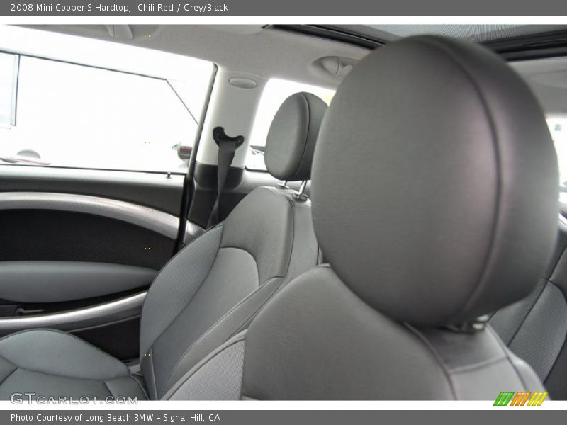 Chili Red / Grey/Black 2008 Mini Cooper S Hardtop