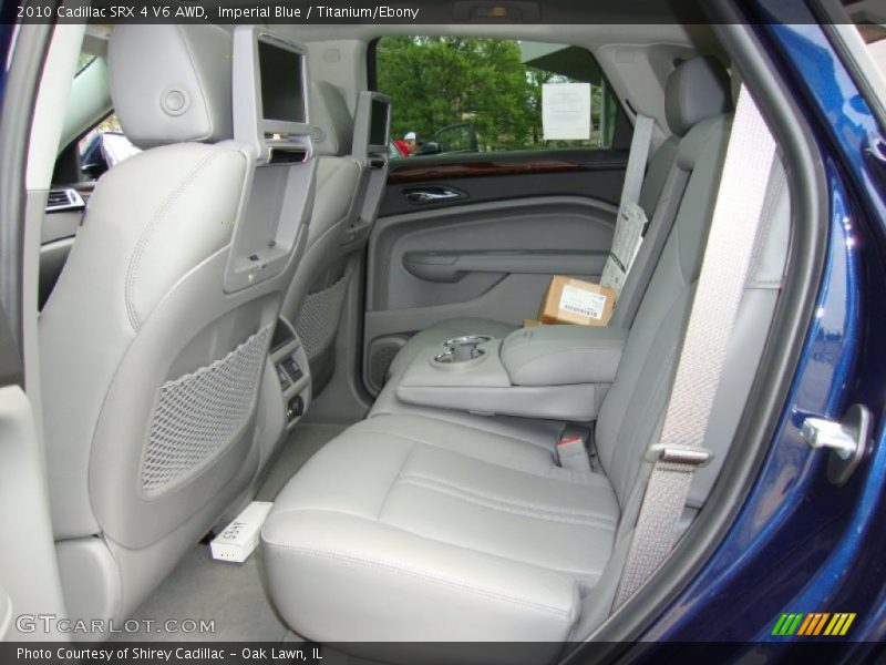 Imperial Blue / Titanium/Ebony 2010 Cadillac SRX 4 V6 AWD