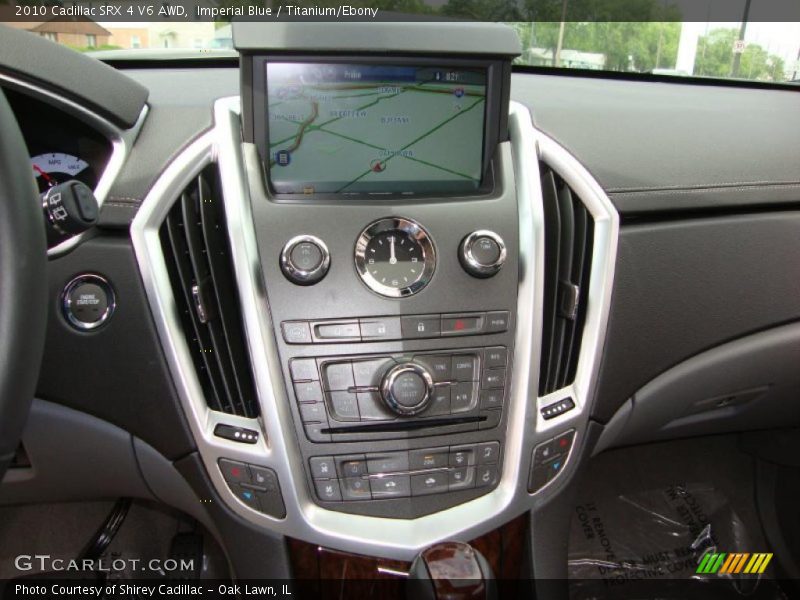 Imperial Blue / Titanium/Ebony 2010 Cadillac SRX 4 V6 AWD