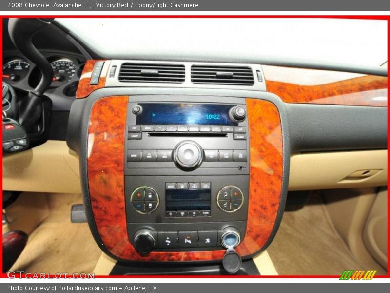 Victory Red / Ebony/Light Cashmere 2008 Chevrolet Avalanche LT