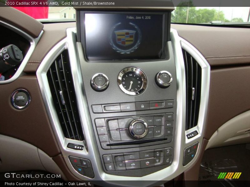 Gold Mist / Shale/Brownstone 2010 Cadillac SRX 4 V6 AWD