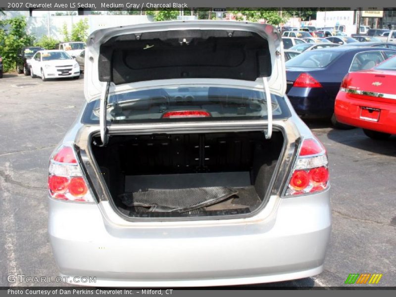 Medium Gray / Charcoal Black 2007 Chevrolet Aveo LS Sedan