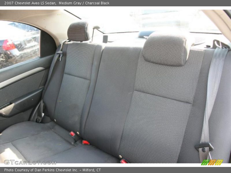 Medium Gray / Charcoal Black 2007 Chevrolet Aveo LS Sedan