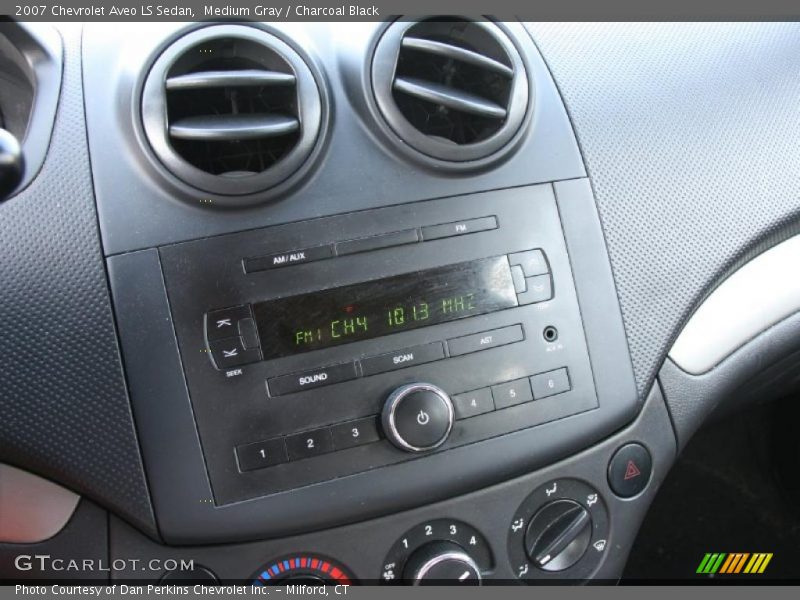 Medium Gray / Charcoal Black 2007 Chevrolet Aveo LS Sedan
