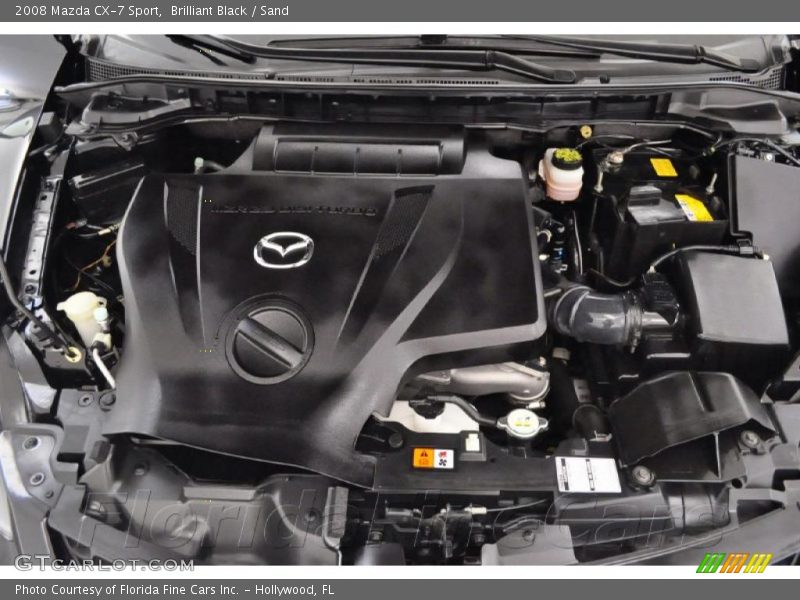 Brilliant Black / Sand 2008 Mazda CX-7 Sport