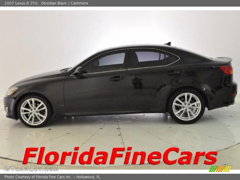 Obsidian Black / Cashmere 2007 Lexus IS 250