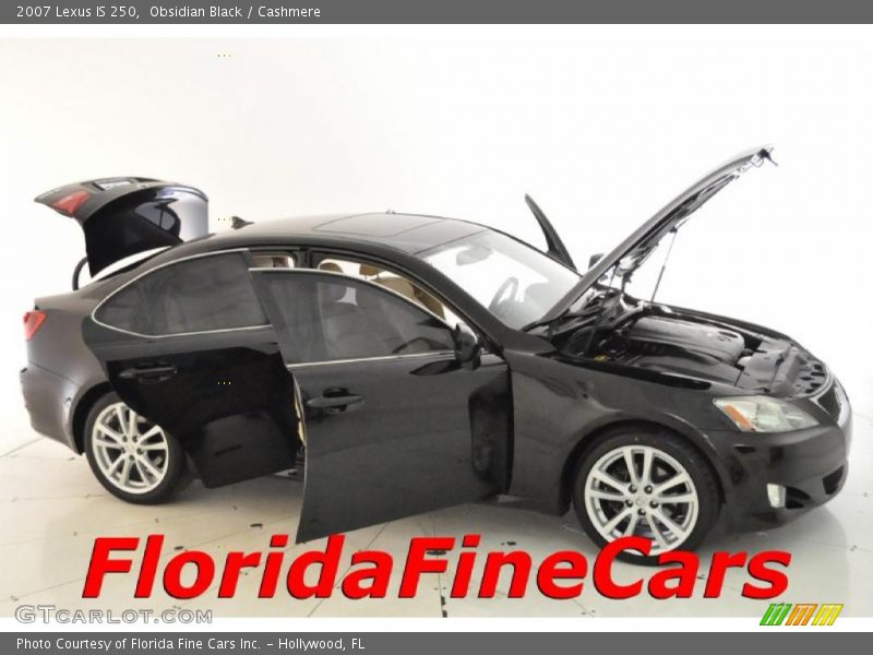 Obsidian Black / Cashmere 2007 Lexus IS 250